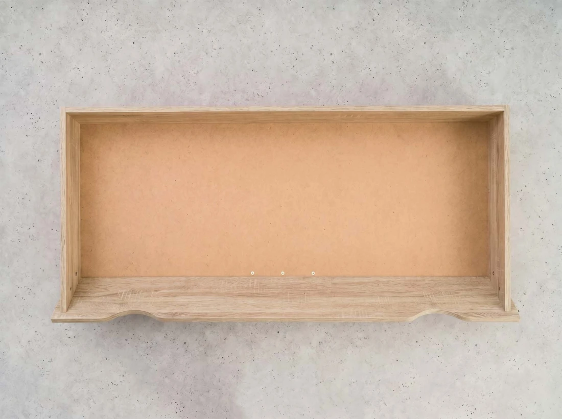 Levitációs ágy bútorlapból 160x200 DM2 tölgy sonoma