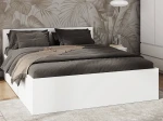Ágy 160x200 emelhető fémkerettel és tárolórekesszel DM1 fehér