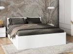 Ágy 180x200 emelhető fémkerettel és tárolórekesszel DM1 fehér