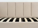 Kárpitozott kihúzható kétszemélyes kanapéágy 90x200 cm Dan Soro 21