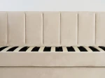Kárpitozott kihúzható kétszemélyes kanapéágy 90x200 cm Dan Bluvel 22