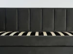 Kárpitozott kihúzható kétszemélyes kanapéágy 90x200 cm Dan Bluvel 18