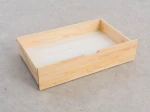 Fából készült emeletes ágy fiókokkal 90x200cm P4S fenyő