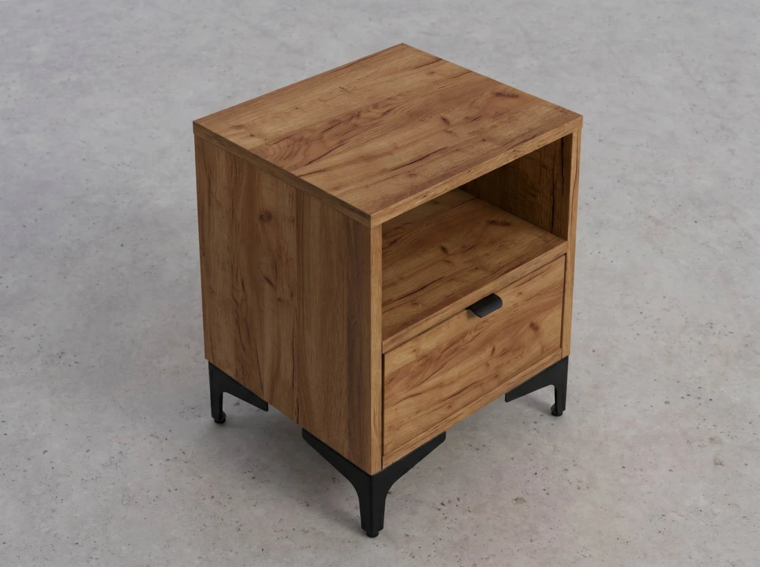 Éjjeliszekrény 38x47 cm Nobio tölgy craft