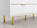 Fiókos komód 6S 118x39 cm Riff fehér