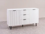 Komód fiókokkal és ajtókkal 3S2D 140 cm Riff fehér