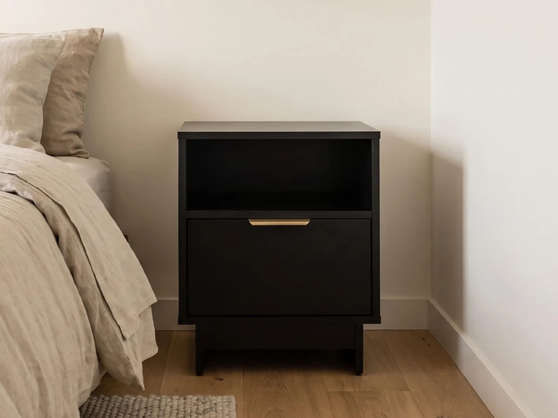 Éjjeliszekrény 1S 40x49 Axis fekete