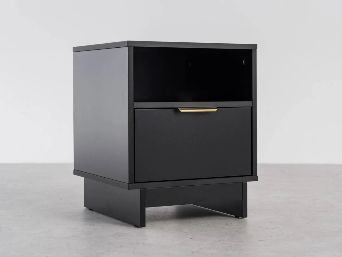 Éjjeliszekrény 1S 40x49 Axis fekete