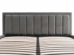 Kárpitozott ágy tárolóhellyel TOP line 9 Bluvel 18 160x200 Grafit
