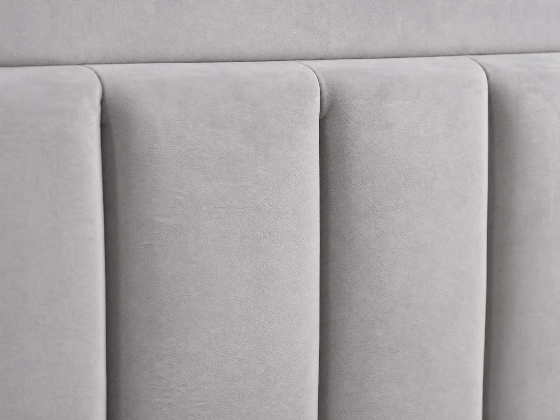 Kárpitozott ágy tárolóhellyel TOP line 9 Bluvel 03 120x200 Szürke