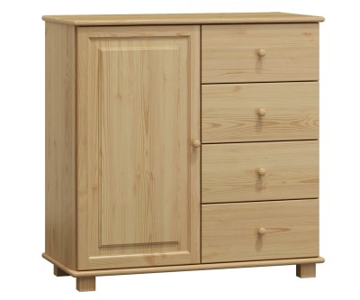 Fenyő komód c48, mélység 42