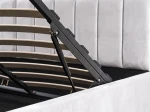 Kárpitozott ágy tárolóhellyel TOP line 9 Bluvel 03 160x200 Szürke