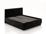 Kárpitozott ágy levitációs, tárolóhellyel TOP line 8 180x200 Bluvel 19 Fekete