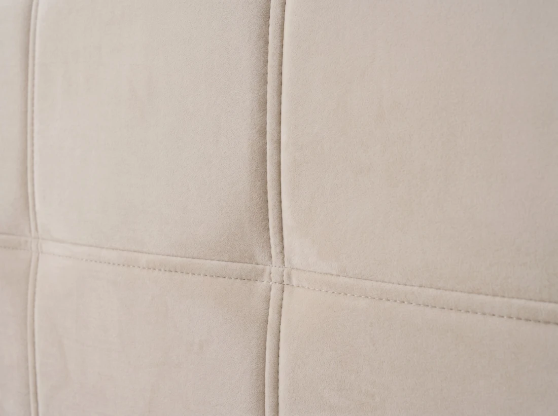 Kárpitozott ágy tárolóhellyel Rema 160x200 Bézs Velvet