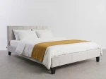 Kárpitozott ágy Sumi 120x200 Szürke Velvet