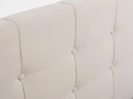 Kárpitozott ágy Sumi 140x200 Bézs Velvet