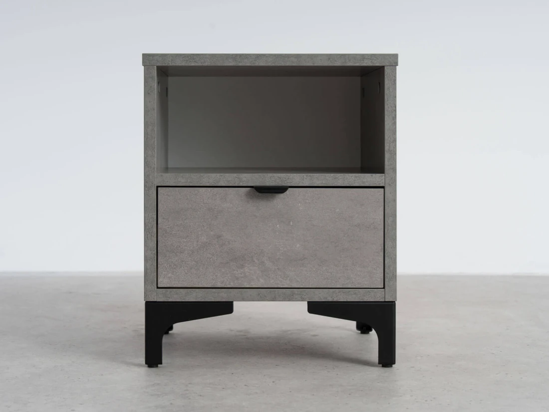 Éjjeliszekrény 38x47 cm Nobio beton