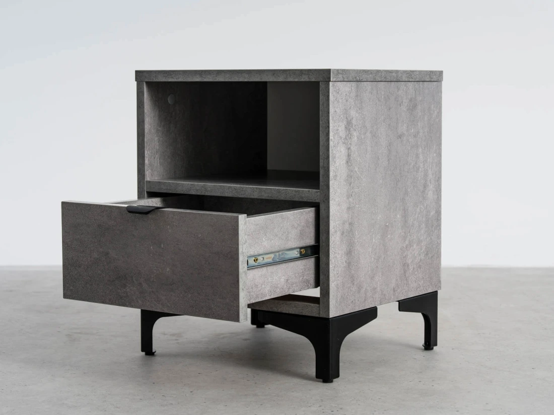 Éjjeliszekrény 38x47 cm Nobio beton