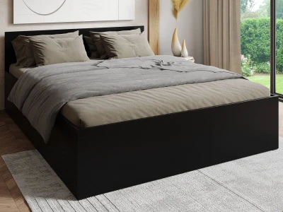 Ágy 180x200 DM1 fekete
