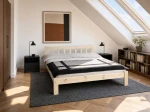 Fenyő ágy 160x200 Alena fenyő