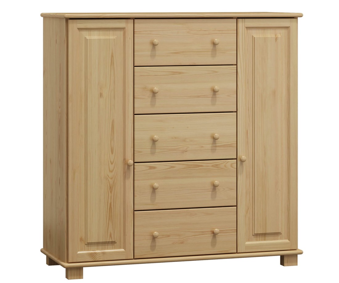 Fenyő komód c60, mélység 47