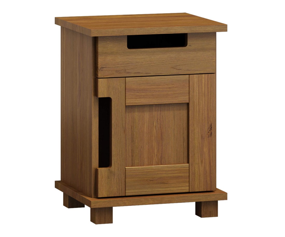 Éjjeliszekrény 5.sz. tölgy Modern