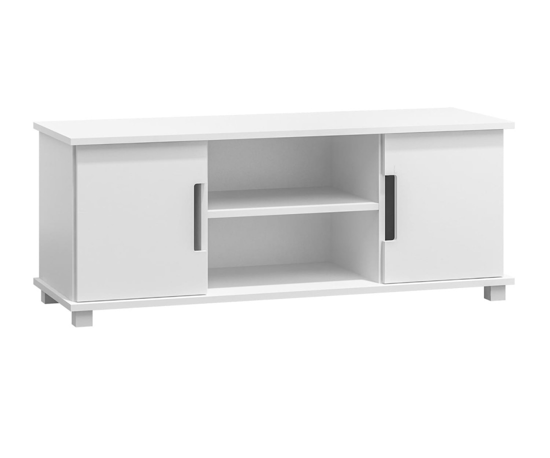 Modern TV állvány c6, 180 széles, fehér