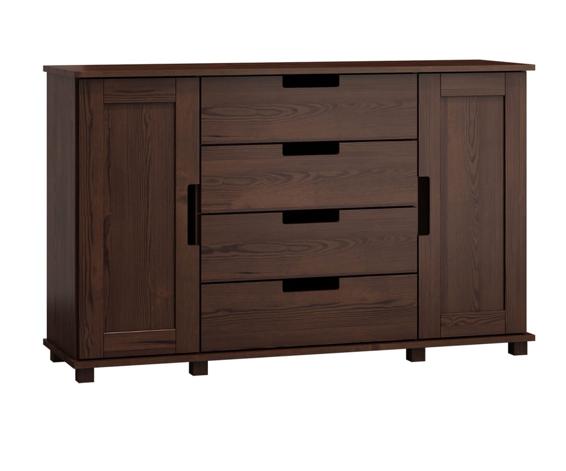 Komód c4 140x120x42 dió Modern