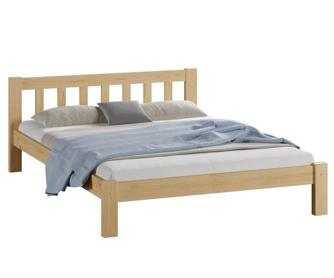 Fenyő ágy 120x200 Alena fenyő