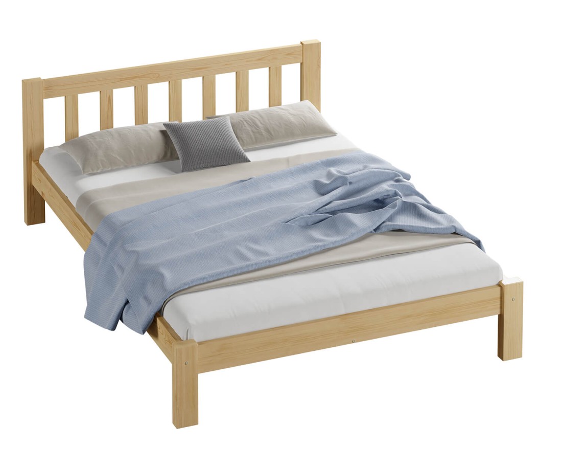 Fenyő ágy 120x200 Alena fenyő