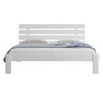 Fenyő ágy 120x200 Karla fehér