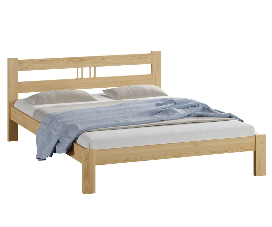 Fenyő ágy 140x200 Virginia fenyő