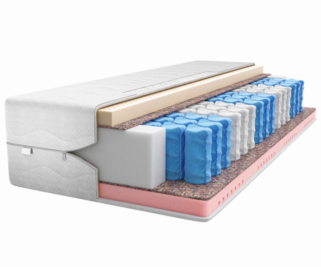 Matrac 140x200 Táskarugós, latex habbal Níké