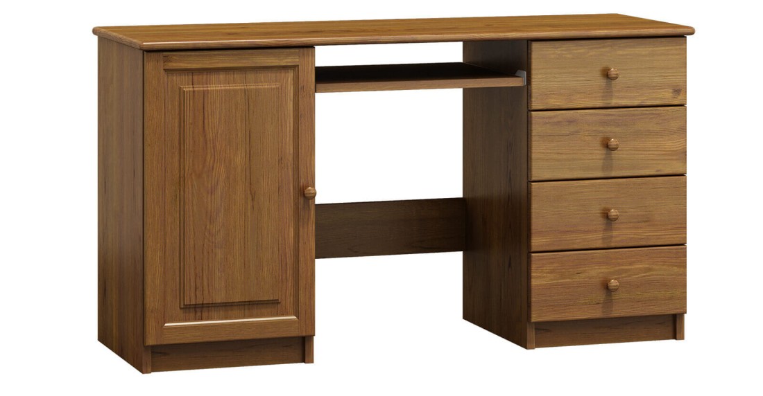 Sírius íróasztal, mélység 55, tölgy