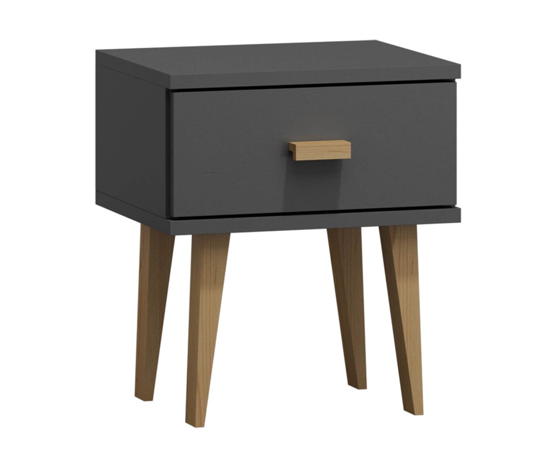 Éjjeliszekrény Venuci szürke