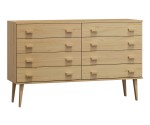 Fenyő komód no.2 szélessége 117 cm 4s Venuci fenyőfa
