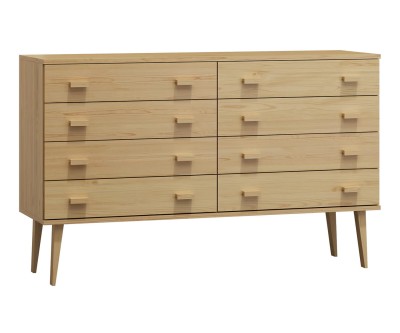 Fenyő komód no.2 szélessége 117 cm 4s Venuci fenyőfa