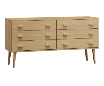 Fenyő komód no.2 szélessége 117 cm 3s Venuci fenyő