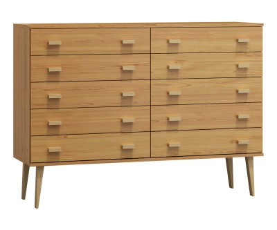 Fenyő komód no.2 szélessége 117 cm 5s Venuci éger