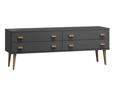 Fenyő komód no.2 szélessége 175 cm 2s Venuci szürke