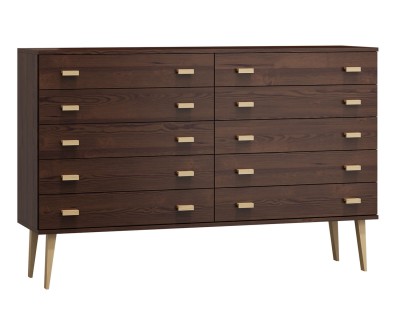 Fenyő komód no.2 szélessége 155 cm 5s Venuci dió