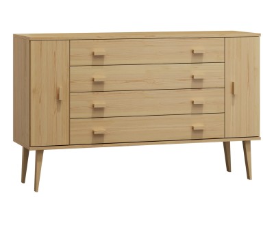 Fenyő komód no.3 szélessége 155 cm 4s Venuci fenyő