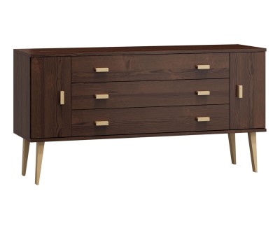 Fenyő komód no.3 szélessége 155 cm 3s Venuci dió