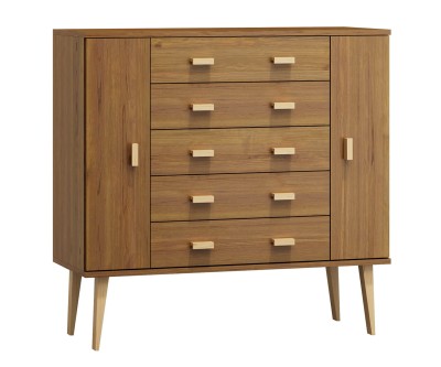 Fenyő komód no.3 szélessége 117 cm 5s Venuci tölgy