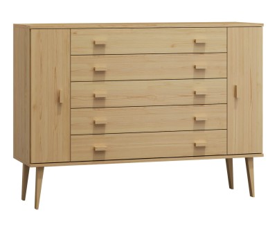 Fenyő komód no.3 szélessége 175 cm 5s Venuci fenyő