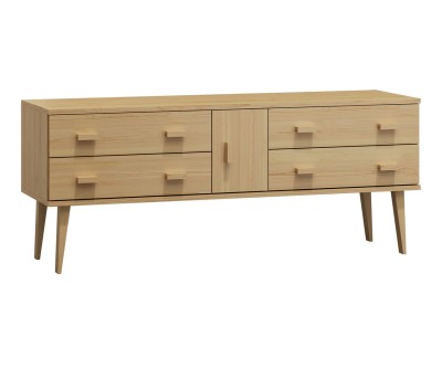 Fenyő komód no.4 szélessége 135 cm 2s Venuci