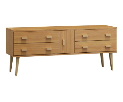 Fenyő komód no.4 szélessége 135 cm 2s Venuci éger