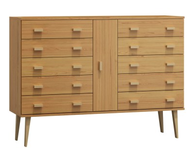 Fenyő komód no.4 szélessége 117 cm 5s Venuci éger