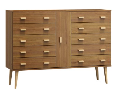 Fenyő komód no.4 szélessége 135 cm 5s Venuci tölgy