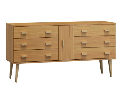 Fenyő komód no.4 szélessége 135 cm 3s Venuci éger